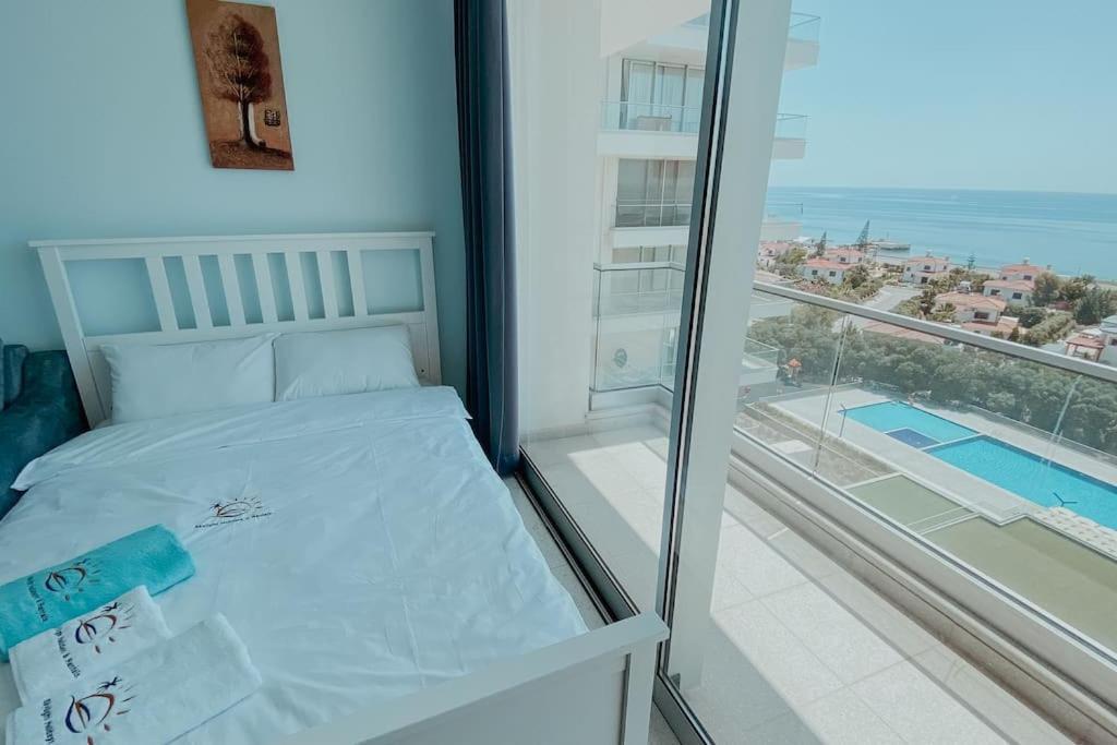 Apartment With Amazing Sea Views In Bogaz Iskele *