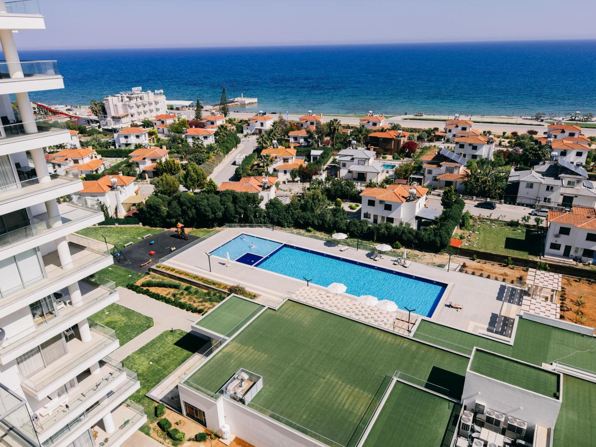 Apartment With Amazing Sea Views In Bogaz Iskele *